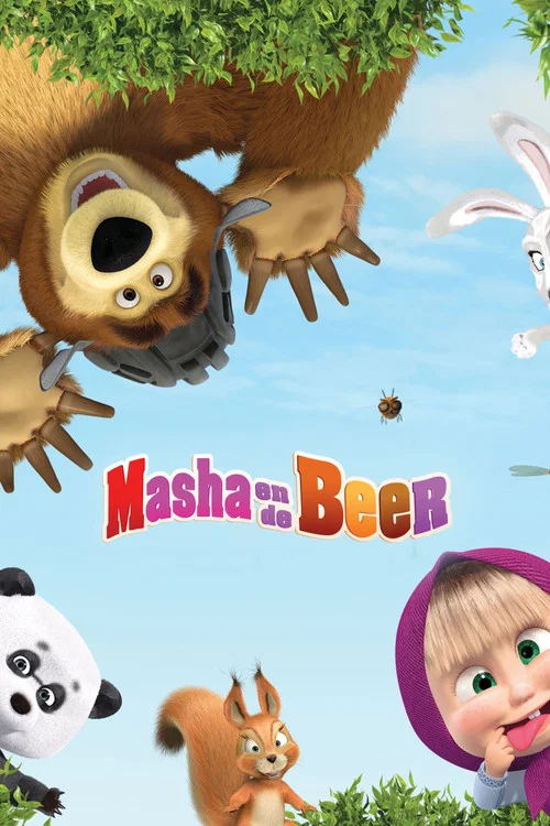 Poster van Masha en de Beer