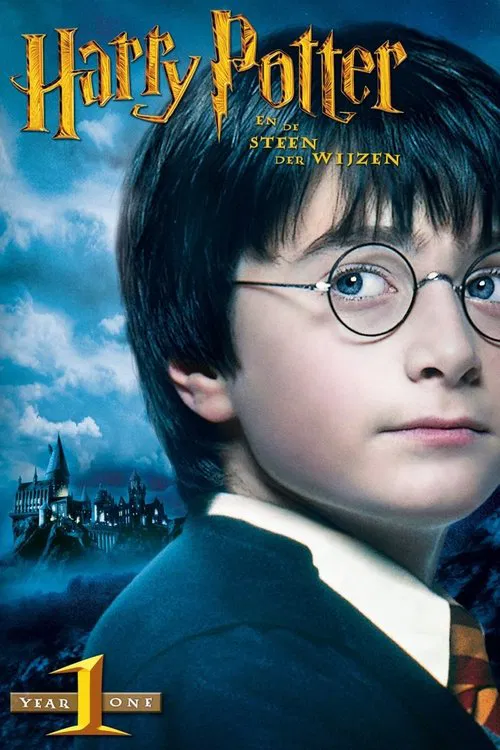Poster van Harry Potter en de Steen der Wijzen