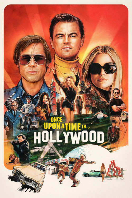 Poster van Once Upon a Time... in Hollywood