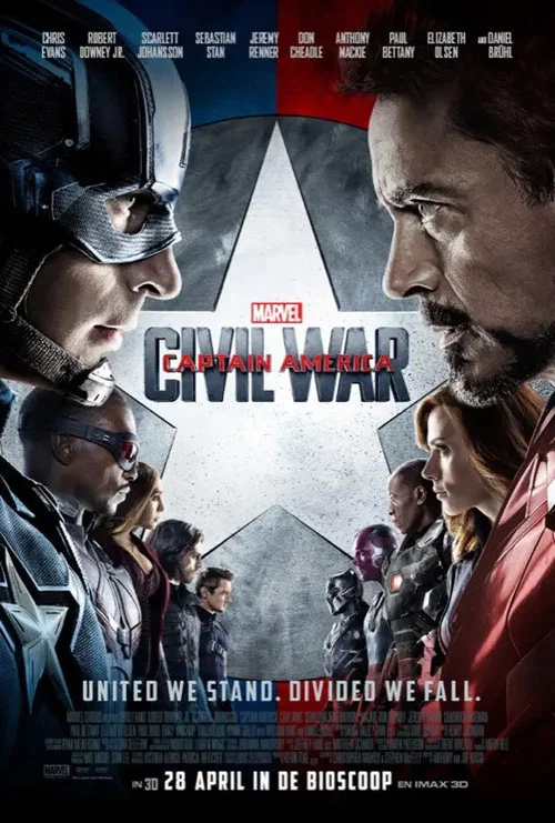 Poster van Captain America: Civil War