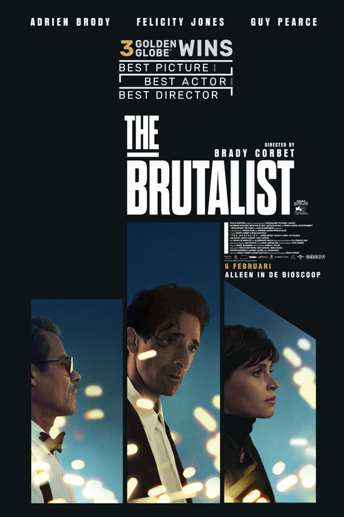 Poster van The Brutalist