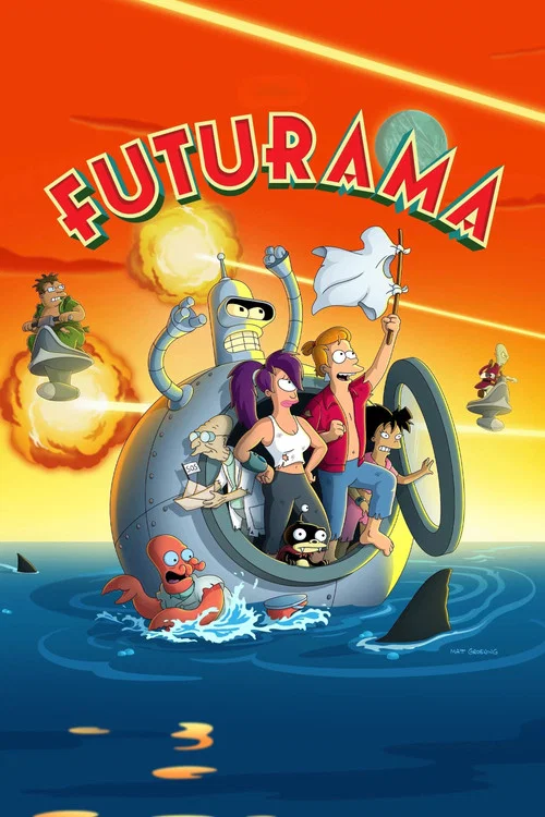 Poster van Futurama