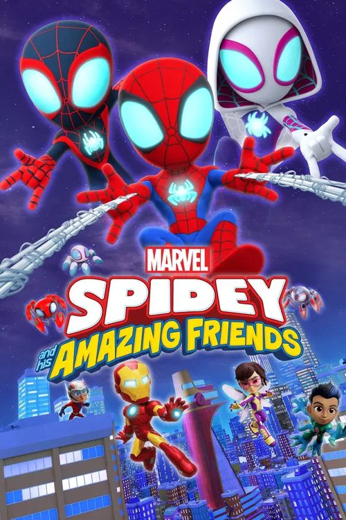 Poster van Spidey en zijn Geweldige Vriendjes