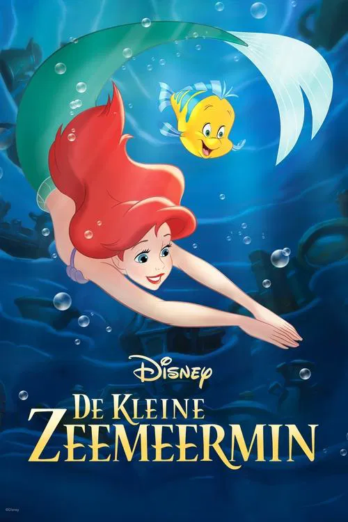 Poster van De kleine zeemeermin