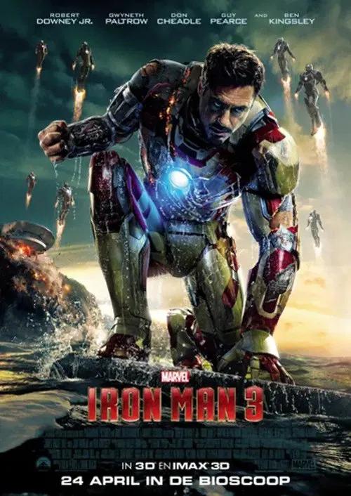 Poster van Iron Man 3