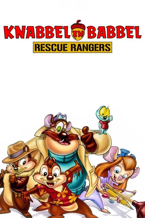 Poster van Knabbel en Babbel Rescue Rangers