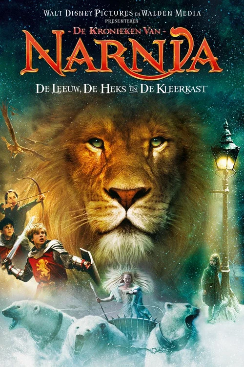 Poster van De Kronieken van Narnia: De Leeuw, de Heks en de Kleerkast