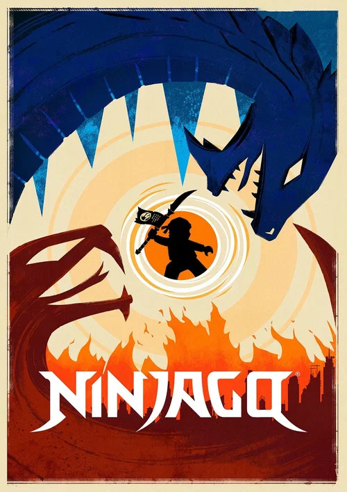 Poster van LEGO Ninjago: Masters of Spinjitzu